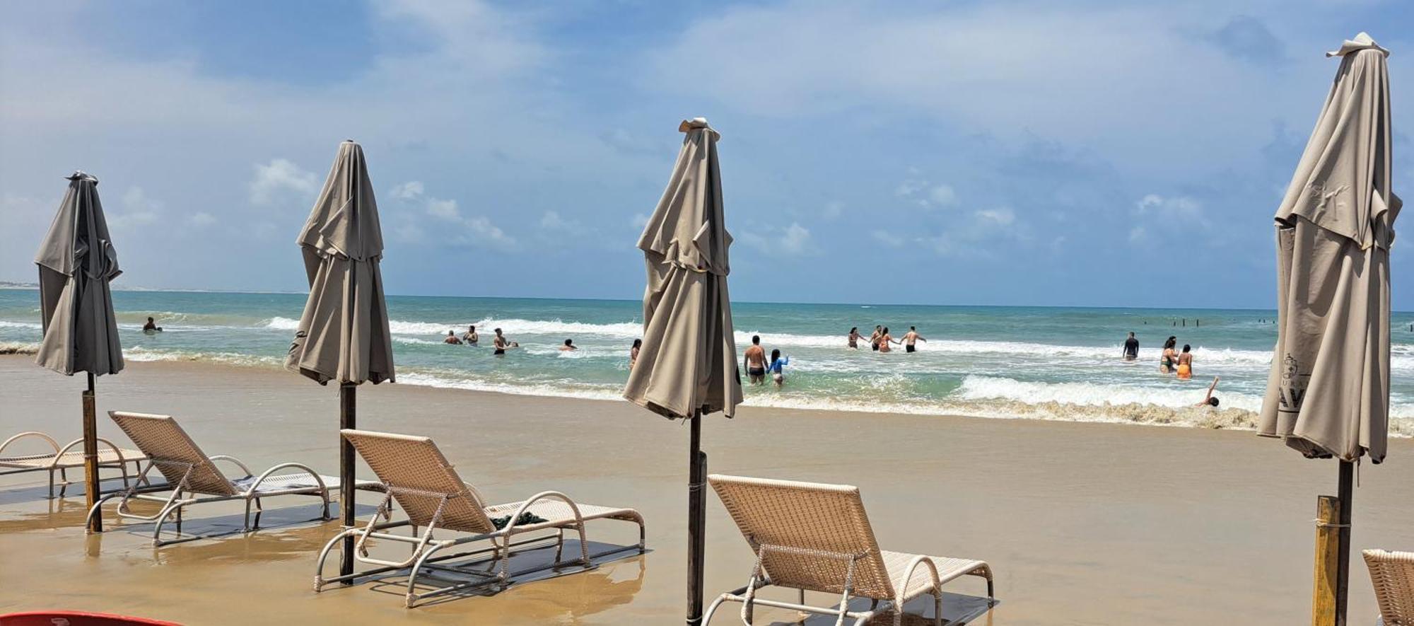 Apartamento Inteiro A 100 Metros Da Praia Fortaleza  Esterno foto